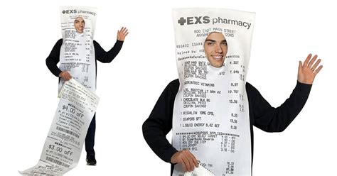 Exs Ively Long Pharmacy Receipt Costume The Green Head