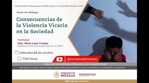 Mesas de Diálogo Consecuencias de la violencia vicaria en la sociedad