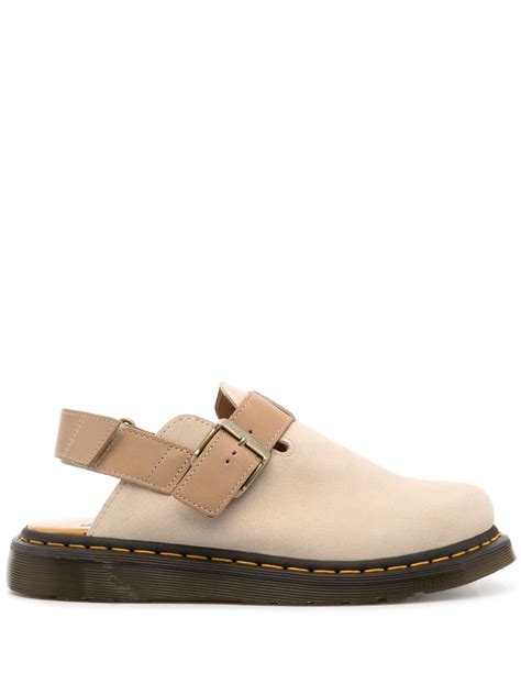 Dr Martens Jorge II Suede Slingback Mules Farfetch