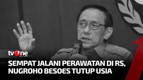 Mantan Sekjen Pssi Nugraha Besoes Tutup Usia Kabar Pagi Tvone Youtube