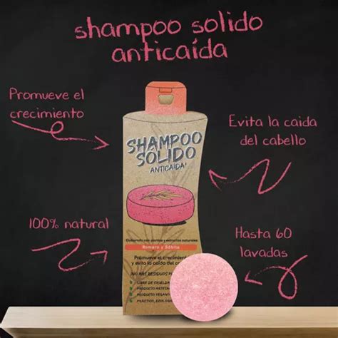 Shampoo Orgánico Solido Anticaída Con Romero Y Sábila en venta en