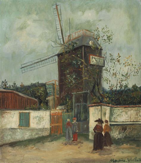 Maurice Utrillo 1883 1955 Le Moulin De La Galette Christie S