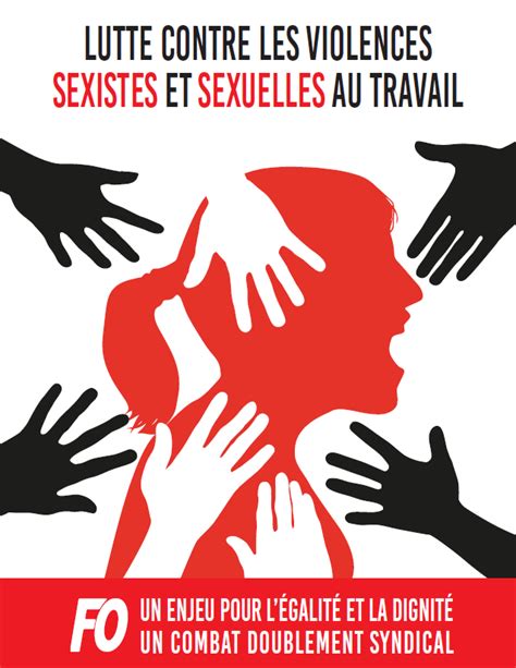 Lutte Contre Les Violences Sexistes Et Sexuelles Au Travail Force