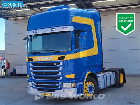 Scania R410 4X2 NL Truck ADR Retarder 2x Tanks PTO Xenon Standklima