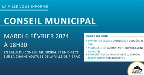 S Ances Du Conseil Municipal Mairie De Pibrac