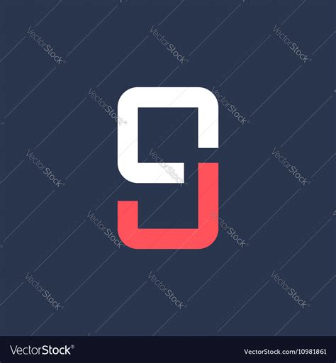 Letter g number 9 mobile phone logo icon design Vector Image