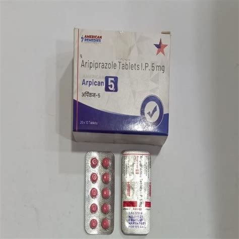 Arpican Aripiprazole 5mg Tablet At Rs 70stripe Ariday In Nagpur Id