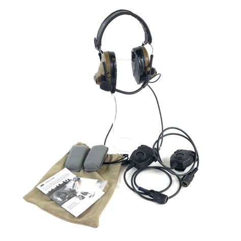 3m Peltor 88079 Comtac Ach Kit Dual Comm Coyote Venture Surplus