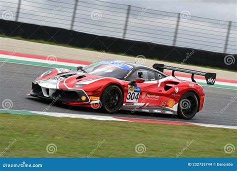 Mugello Circuit Italy October Ferrari Challenge Evo Of