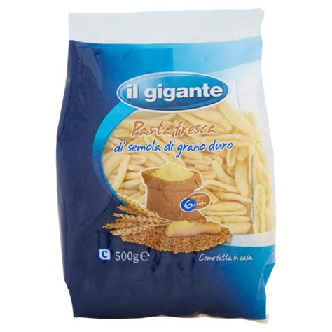 Il Gigante Pasta Fresca Di Semola Di Grano Duro Fusilli 500 G Compra