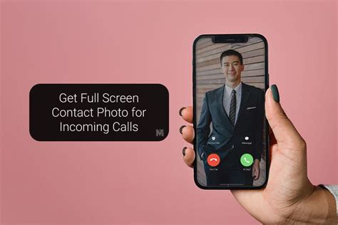 How To Get Full Screen Contact Photo On Iphone Incoming Calls Mashtips