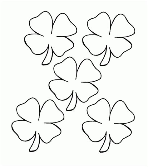 Leaf Clover Printables