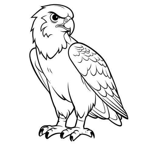 Falcon Coloring Pages