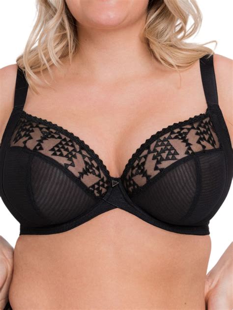 Curvy Kate Centre Stage Full Plunge Bra Black Braforme