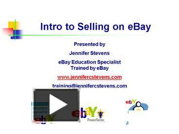 Ppt Using Ebay Powerpoint Presentation Free To View Id E Ytgzo