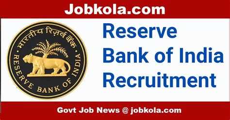 RBI Recruitment 2024 Various Vacancies