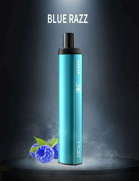 Buy HQD Maxx Blue Razz 2500 Puffs Disposable Vape From AED45