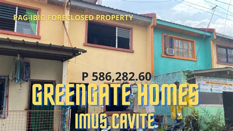 GREENGATE HOMES PHASE 1 PAG IBIG FORECLOSED PROPERTY MURANG BAHAY