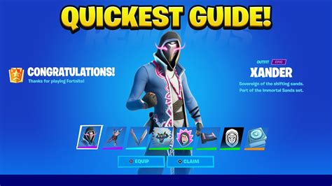 How To Complete All Refer A Friend Challenges In Fortnite Free Xander