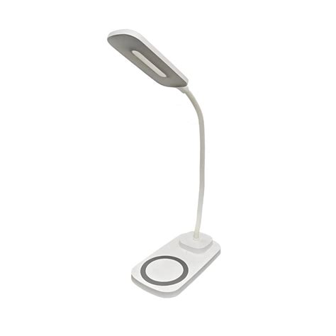 Lumin Ria De Mesa Abajour Led Articulado Carregador Indu O Asus Aw