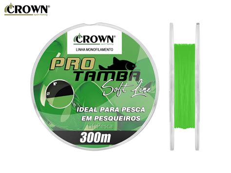 Linha Monofilamento Crown Pro Tamba Soft Green Mm Lb Kg