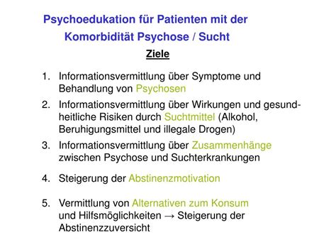 PPT Komorbidität Psychose und Sucht PowerPoint Presentation free