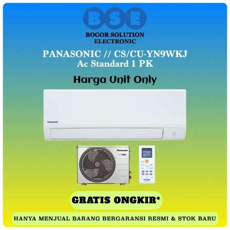 Jual Ac Panasonic Pk Panasonic Cs Cu Yn Wkj Cscuyn Wkj Pk Di