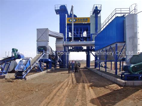 Lb Asphalt Batch Mix Plant Stationary Type China Asphalt Batch