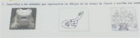 Identifica A Los Animales Que Representan Los Dibujos De Los Dioses Del