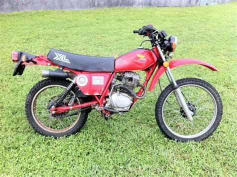 1982 Honda Xl125 S Original Unrestored Starts For Sale On 2040 Motos