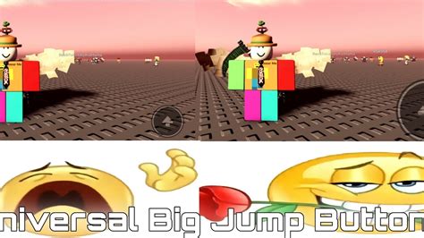 Roblox Script Universal Big Jump Button роблокс скрипты YouTube