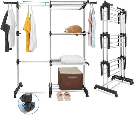 Clothes Drying Rack Extending Drying Rack Oversize Collapsible