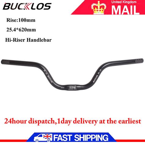 100mm Hi Rise Bicycle Handlebar 254620mm Aluminum Mountain Road Bike