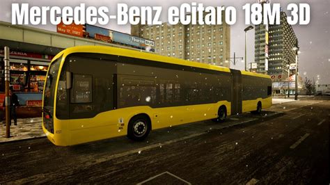 The Bus Mercedes Benz Ecitaro M D Youtube