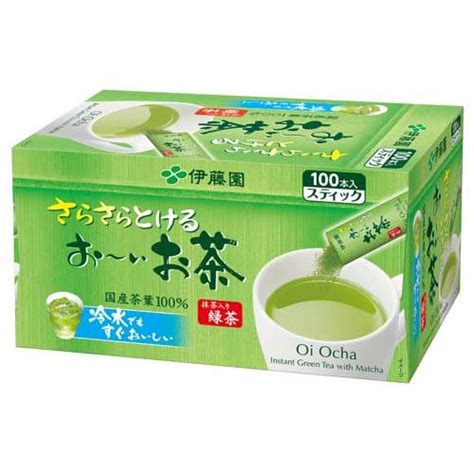 【楽天市場】伊藤園 伊藤園 おーいお茶 抹茶入り緑茶 粉末 スティックタイプ08g100本 価格比較 商品価格ナビ