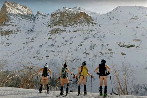 Watch Naked Skiing At Terminal Couloir In Matchstick S New MovieSending