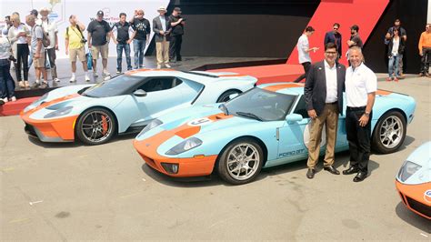 2019 Ford Gt Heritage Edition Wears Famous Gulf Oil Livery 2020 Gt