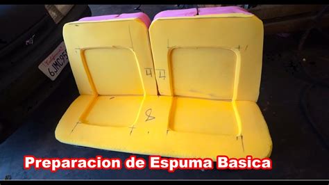 Como Preparar En Espuma Un Asiento Tapiceria Basica DIY YouTube