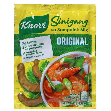 Knorr Sinigang Sa Sampalok Mix Original Tamarinde 22g Beagley Copperman