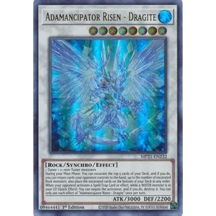 Adamancipator Risen Dragite MP21 EN232 Ultra Rare 1st Edition