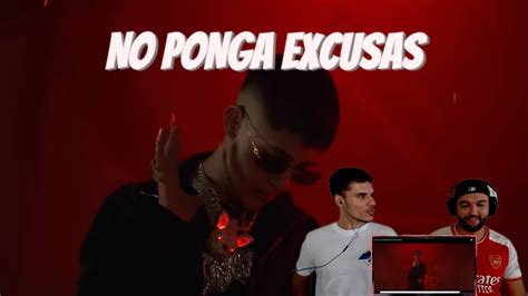 Reacci N Cris Mj No Ponga Excusas Youtube