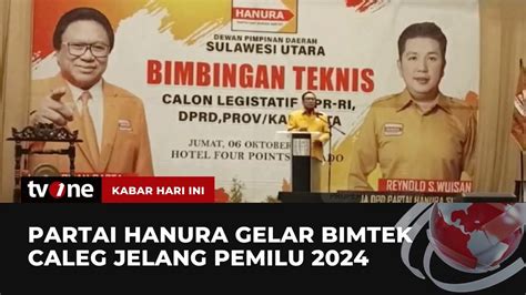 Partai Hanura Gelar BIMTEK Caleg Kabar Hari Ini TvOne YouTube