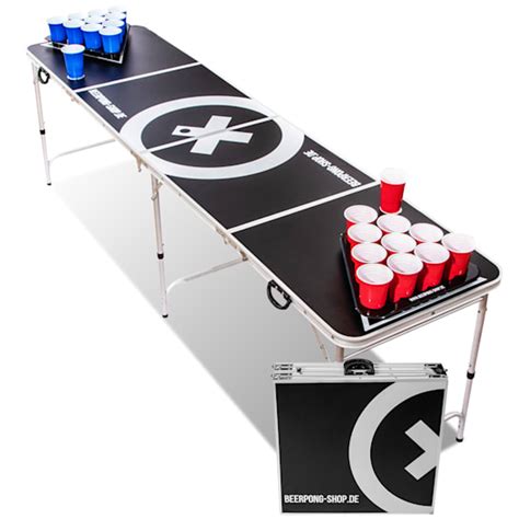 Baseliner Beer Pong Tisch Set Audio Aluminiumtisch Mit Tragegriffen