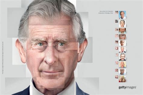 Brilliant Campaign From Getty Images Shows Famous Faces Made Entirely