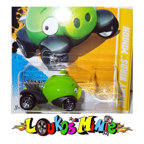 Hot Wheels Angry Birds Minion Pig Porquinho Lacrado Shopee Brasil