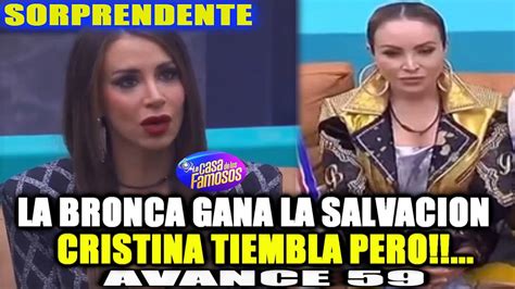 LA BRONCA GANA LA SALVACIÓN CRISTINA TIEMBLA PERO LA CASA DE