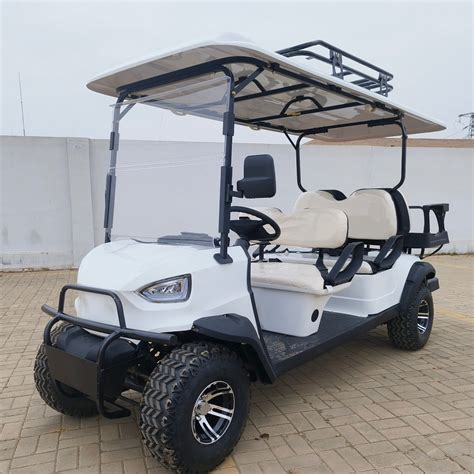 Lithium Battery Folded Windshield Km Mileage Seats Electric Golf