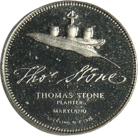 Signers Of The Declaration Mini Collection Thomas Stone United