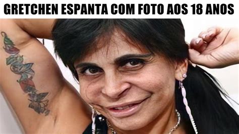 Gretchen posta foto de quando tinha 18 anos e deixa público espantado