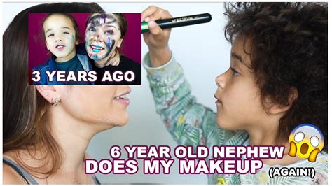 6 YEAR OLD DOES MY MAKEUP AGAIN 3 YEARS LATER YouTube